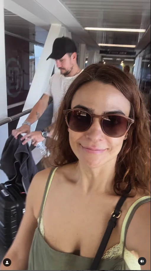 Las fotos de la escapada romántica de Agustina Cherri y pareja