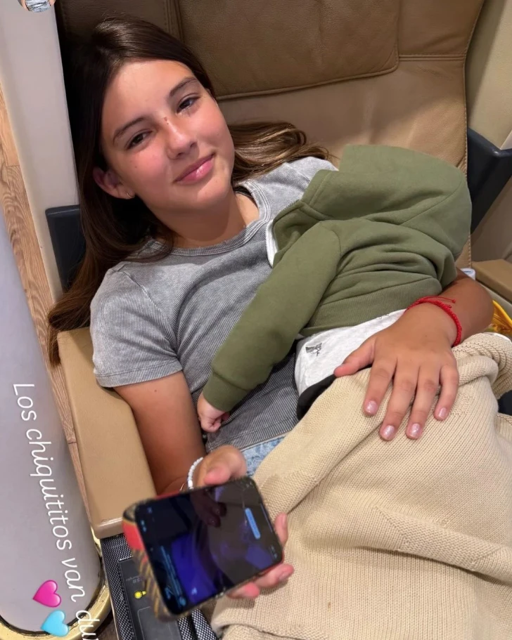 Nicole Neumann mostró los preparativos para el bautismo de Cruz