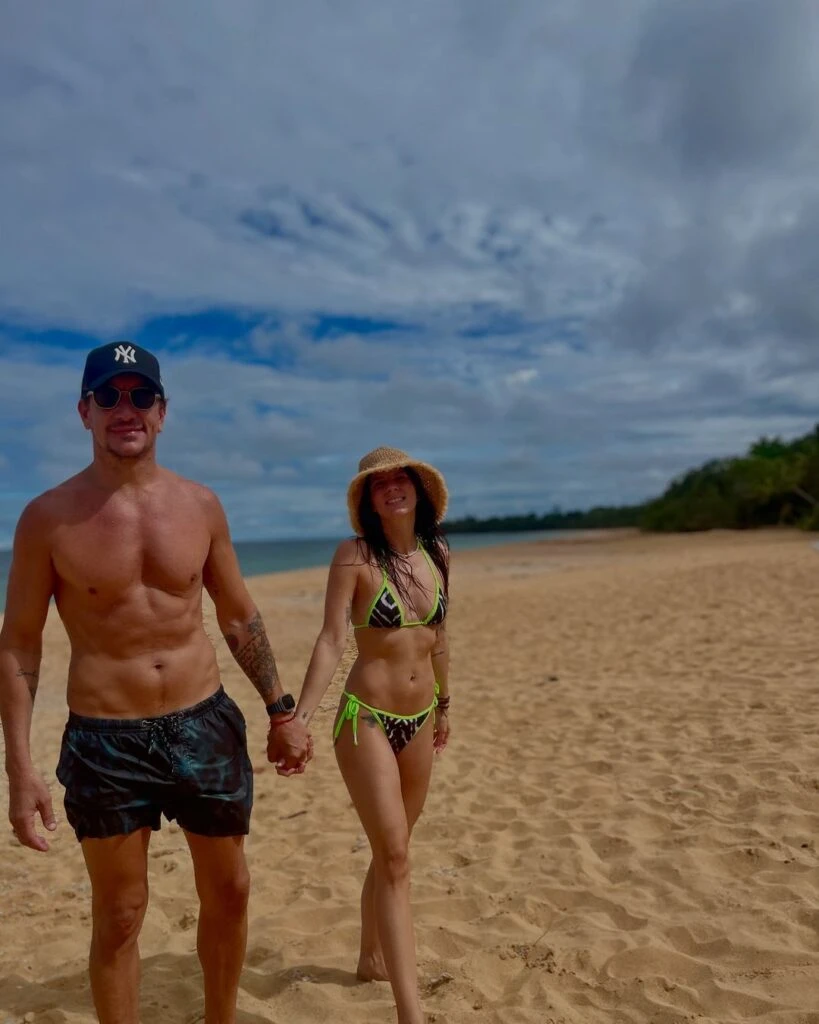 Las fotos de las vacaciones de Gime Accardi y Nico Vázquez en Panamá foto: ig