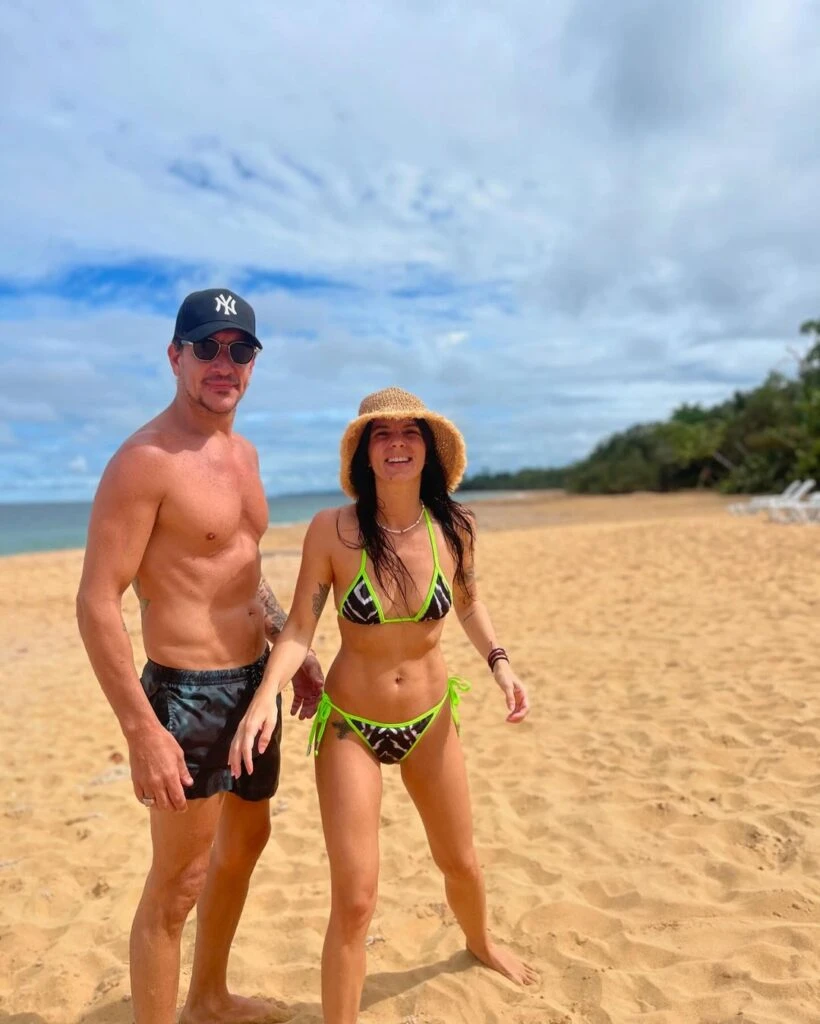 Las fotos de las vacaciones de Gime Accardi y Nico Vázquez en Panamá foto: ig