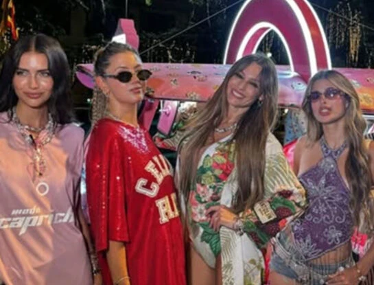 Duelo de bikinis: Zaira Nara, Stephanie Demner, Pampita y Juli Poggio bailaron en traje de baño