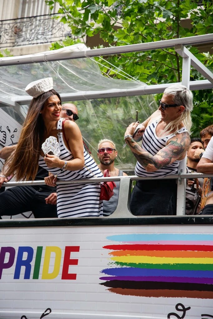 Flor dela V y Fabián Paz