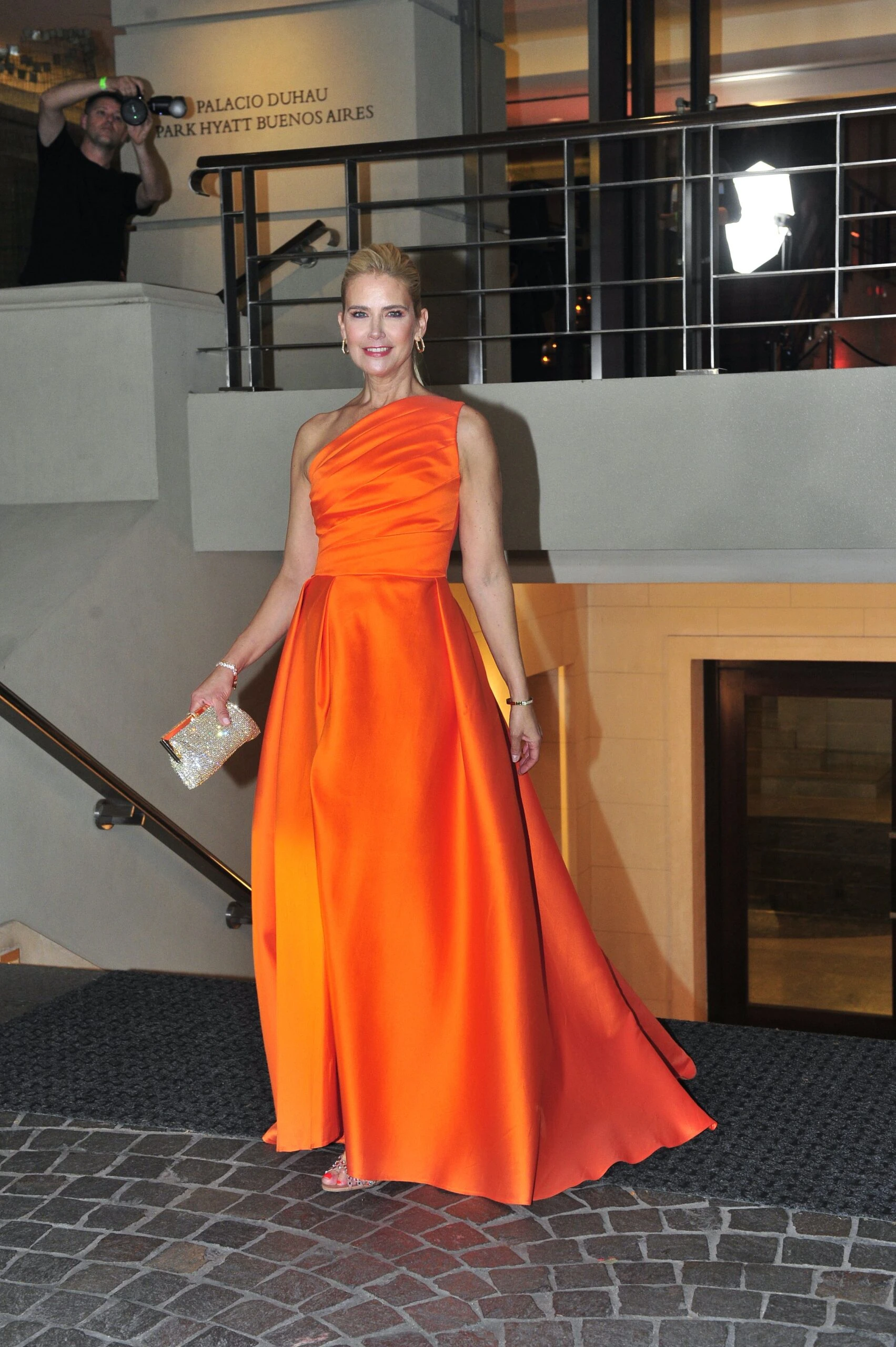 El look de gala de Valeria Mazza