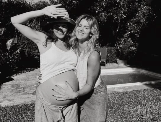 El tierno mensaje que le dedicó Mery del Cerro a Cande Vetrano a pocos días de que de a luz: "Años de amistad"