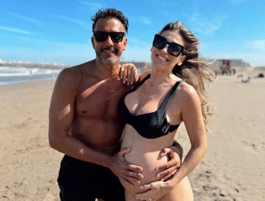 Las fotos de Macarena Rinaldi en Mar del Plata a días de ser mamá