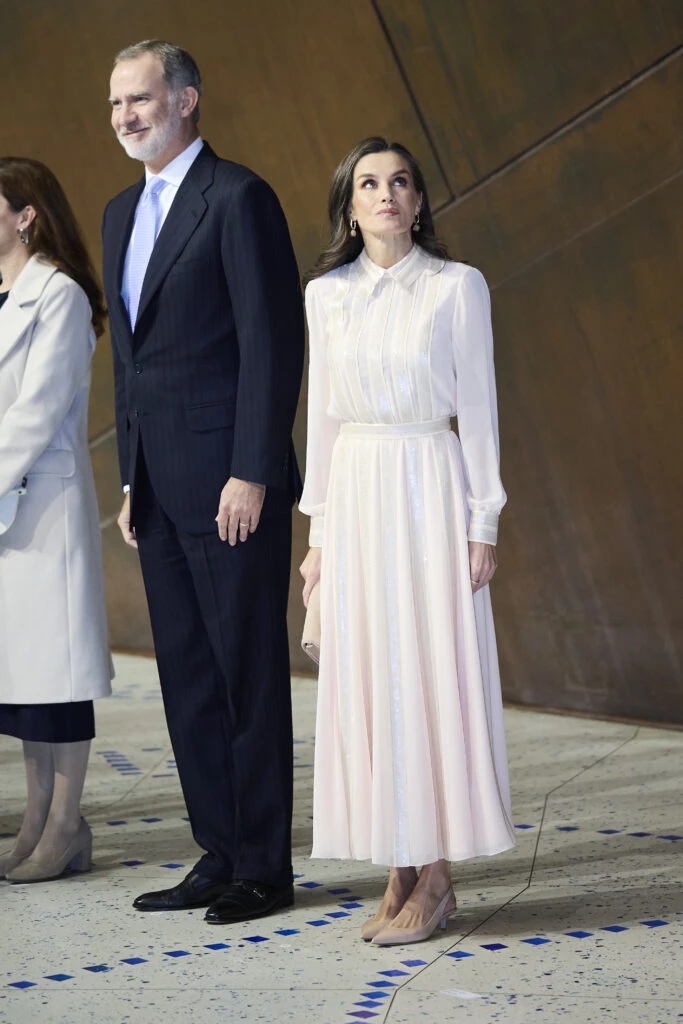 Letizia Ortiz y el rey Felipe VI