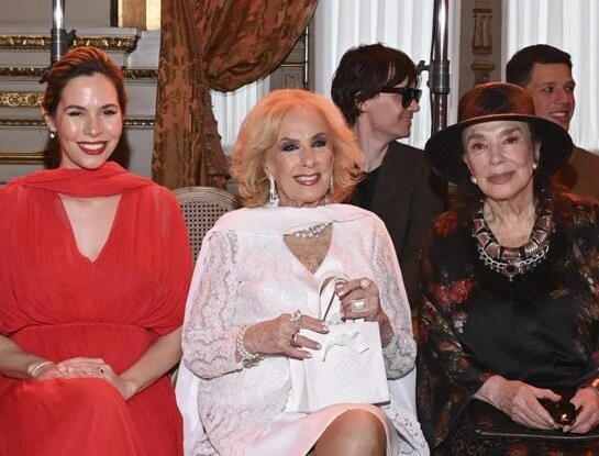 Las fotos de la front row del desfile de Jorge Redondo en la Semana de Alta Costura: con Mirtha Legrand y Graciela Borges