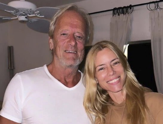 Las fotos de Cruz Urcera, el hijo de Nicole Neumann, con su abuelo materno, Bernd Unterüberbacher: "Se conocieron"