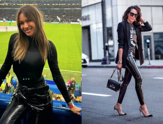 Guía de estilo: vuelve el pantalón de vinilo para el invierno 2025 y Pampita nos adelanta cómo llevarlo