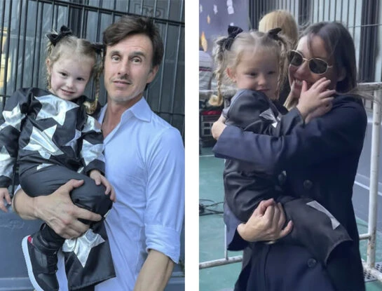 Pampita y Roberto García Moritán se reencontraron en el concert del jardín de Ana, la hija de la pareja: las fotos