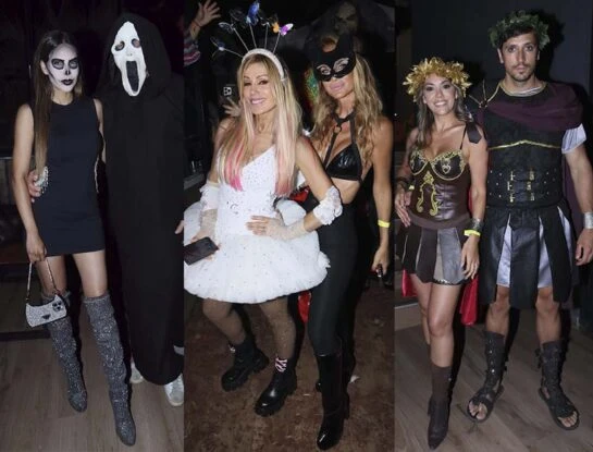 Vidriera: de Barby Franco a Sabrina Rojas, los looks de Halloween en el cumpleaños número 50 de Laura "Panam" Franco