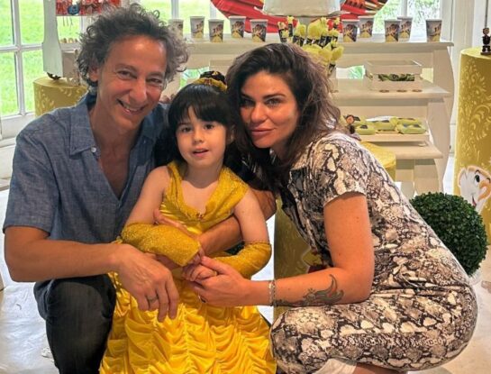 Así fue la fiesta de cumpleaños de Sacha, la hija de Javier Calamaro y Paola Montes de Oca