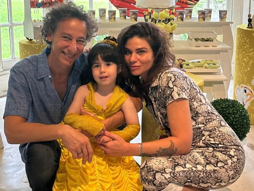 Cumpleaños de Sacha, hija de Javier Calamaro