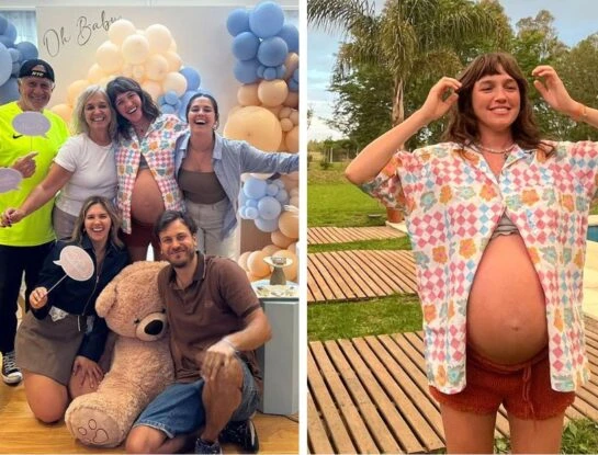 Las fotos del baby shower de Cande Vetrano