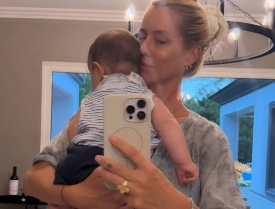 El look de Cruz Urcera, hijo de Nicole Neumann, para festejar sus 5 meses