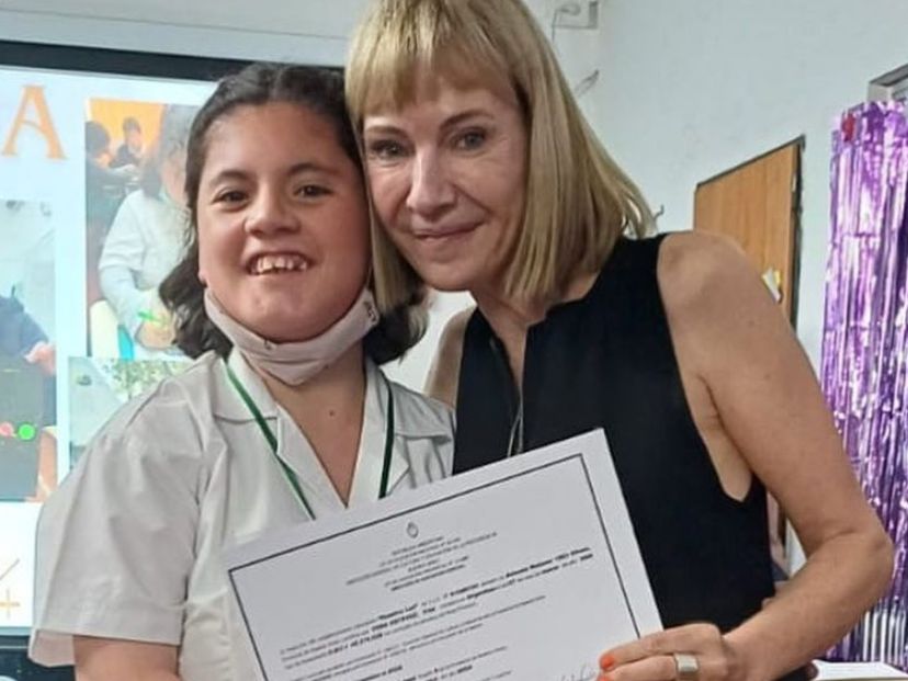 La emoción de Inés Estévez por el logro de su hija Vida: “Fuerza imparable”