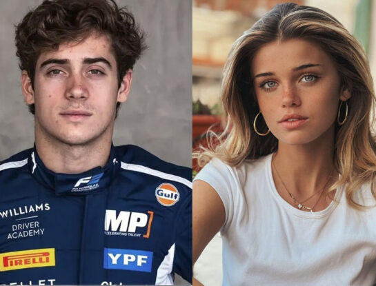 Quién es Estelle Ogilvy, la modelo que fue novia de Franco Colapinto