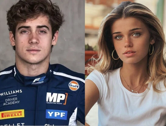 Quién es Estelle Ogilvy, la modelo que fue novia de Franco Colapinto