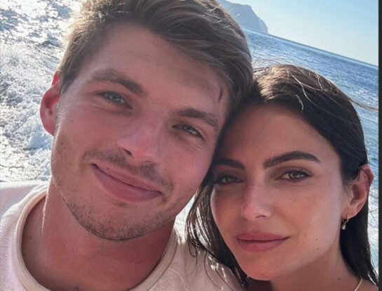 La historia de amor Max Verstappen, ganador del GP de Brasil, y Kelly Piquet