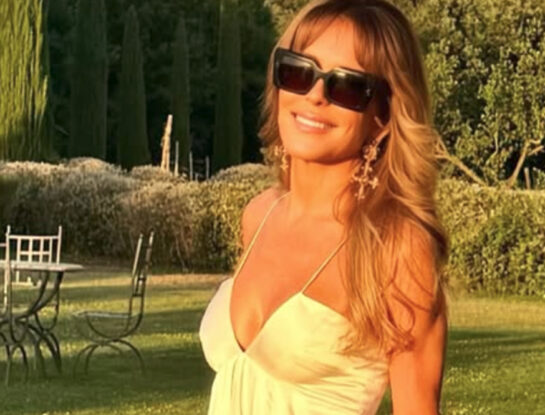 El glamoroso look de Patricia della Giovampaola con el color de la temporada