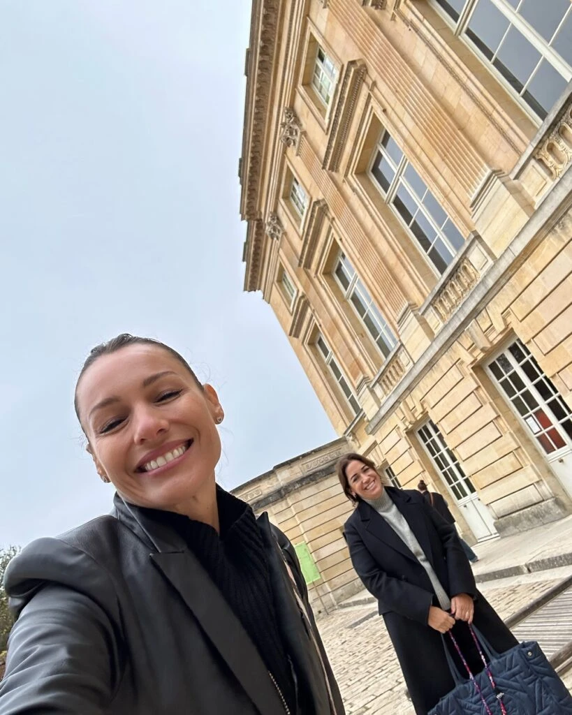 Las fotos de Pampita en París