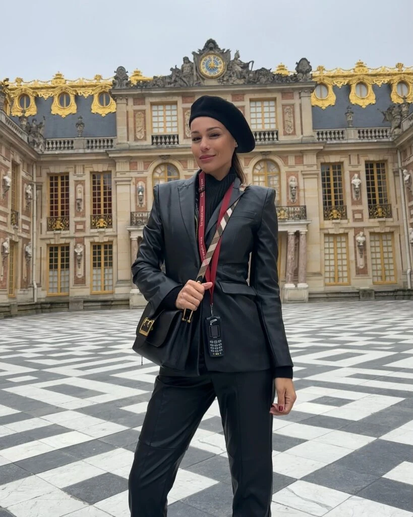 Las fotos de Pampita en París