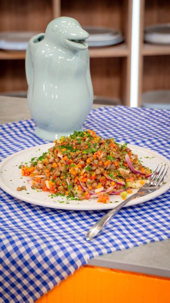 Ensalada de lentejas