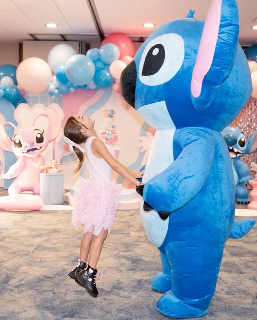 Así fue el cumpleaños de Pía, la hija de Angel di María