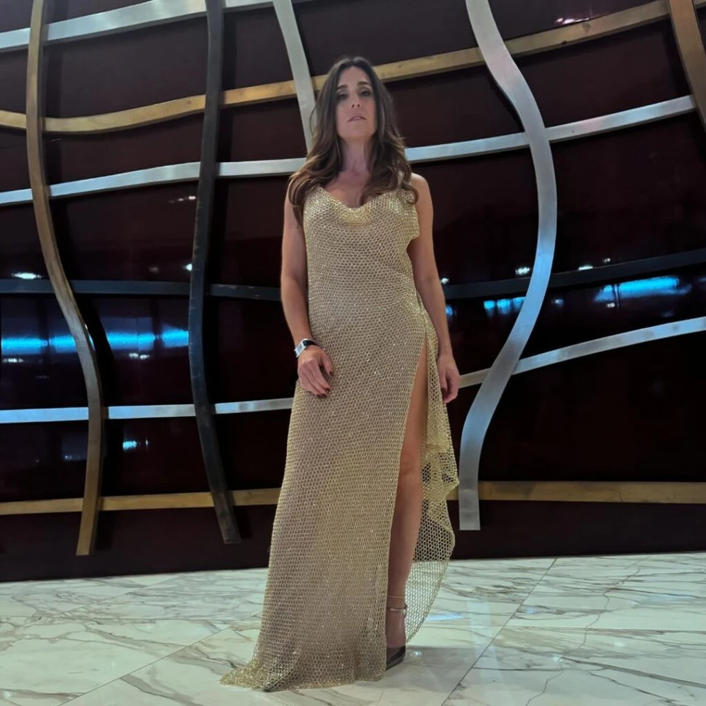 El jugado look de la Sole Pastorutti para la pregala de los Latin Grammy