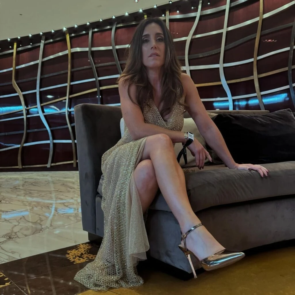 El jugado look de la Sole Pastorutti para la pregala de los Latin Grammy