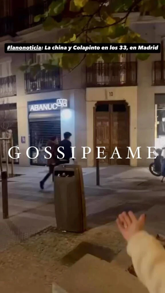 La China Suárez y Franco Colapinto juntos en Madrid