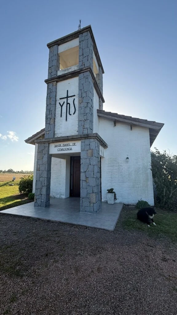 Las fotos del bautismo de Cruz