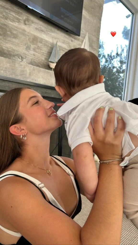 Las fotos del bautismo de Cruz