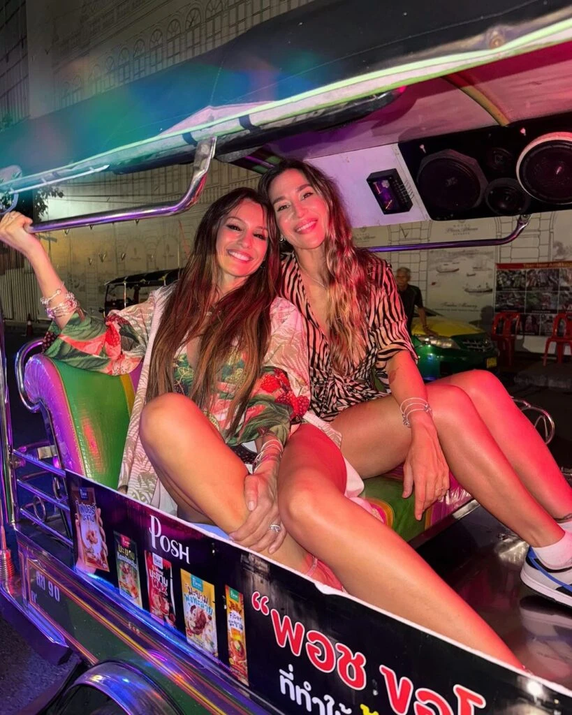 Jimena Barón y Pampita