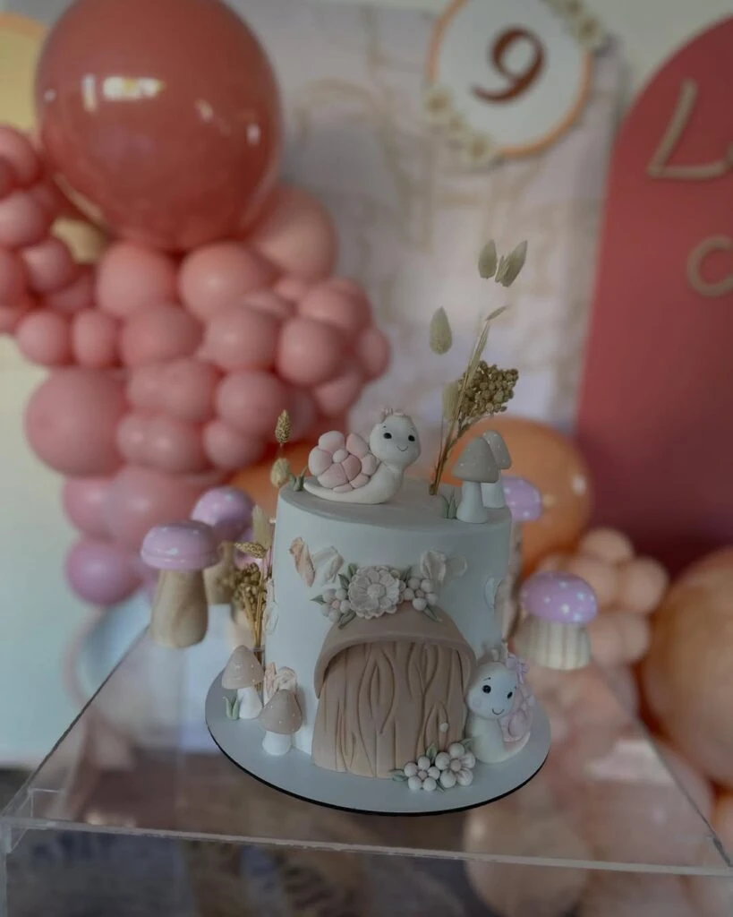 Cumplemes de Laia y Aimé, las hijas de Daniela Celis