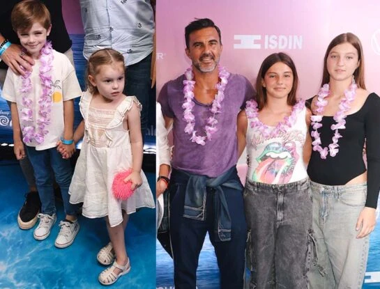 Vidriera: De Ana García Moritán a Sienna y Allegra Cubero, las fotos de los invitados en una avant premiere infantil