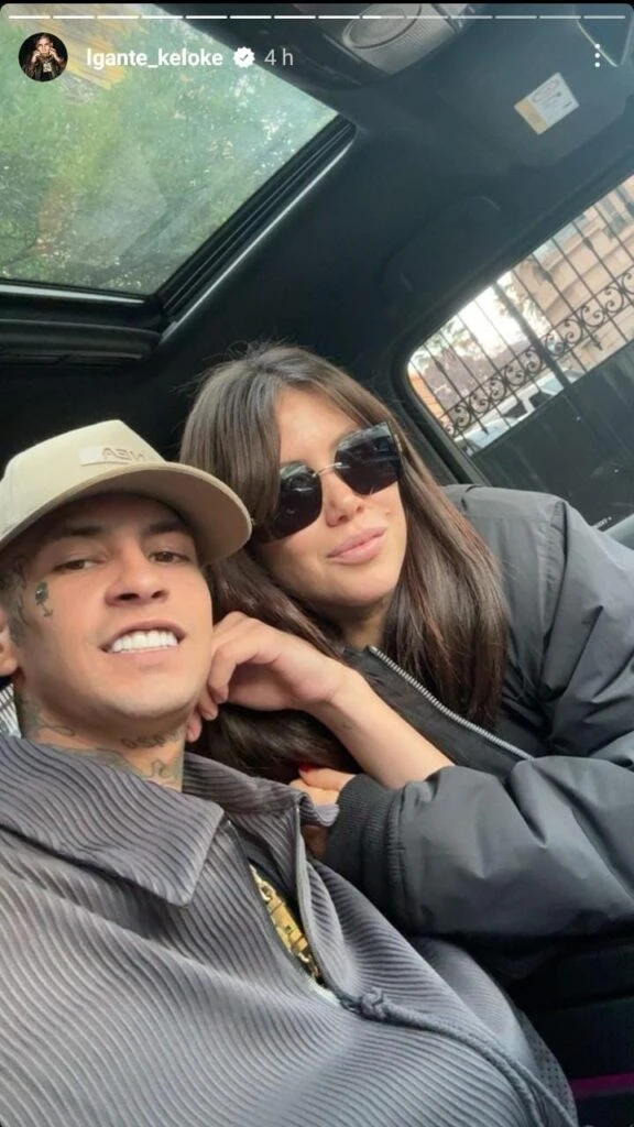 Wanda Nara y L-gante