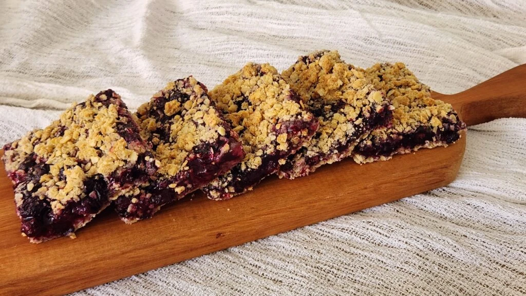 Barritas de arándanos