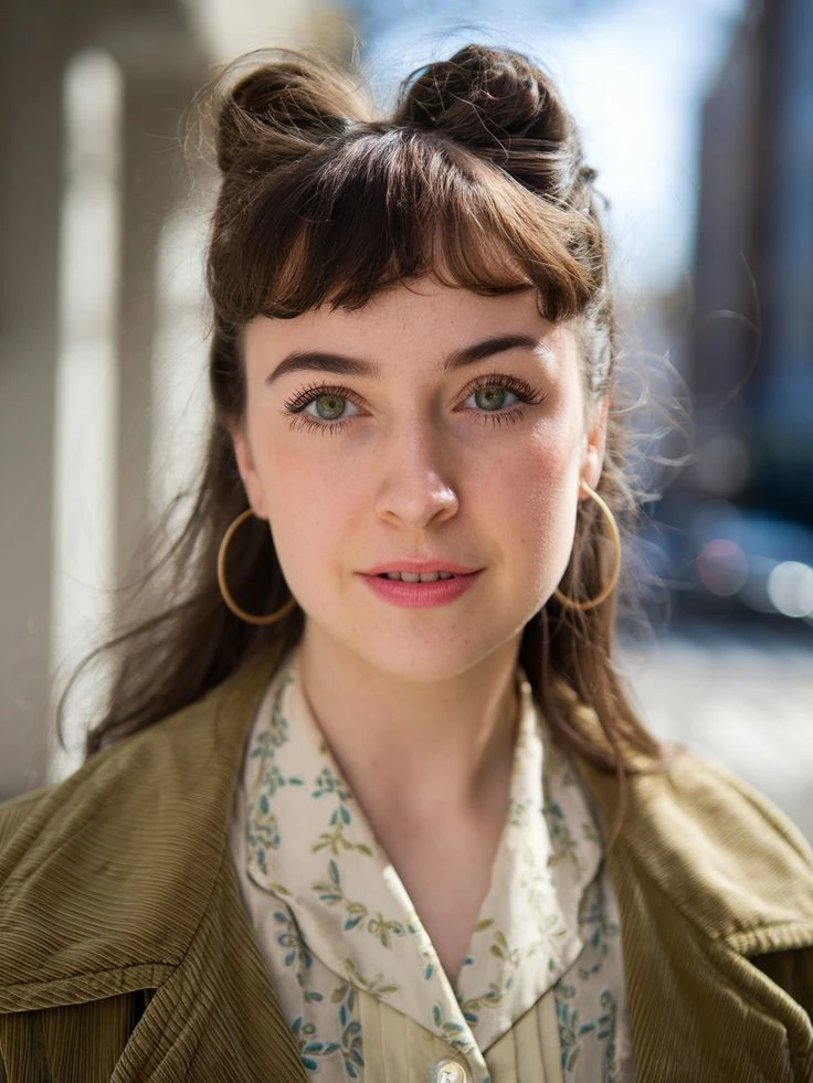 baby bangs o microflequillo 