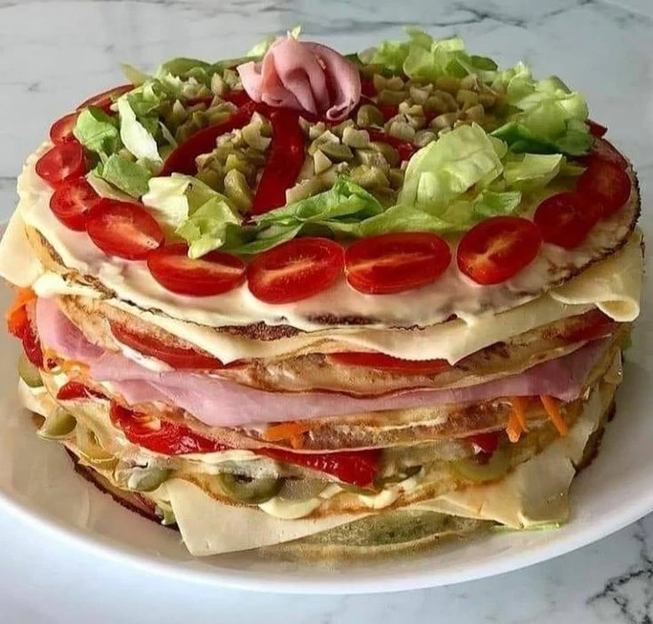Torre de panqueques: la receta perfecta para Navidad