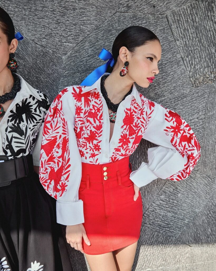 peinado de colegiala carolina herrera