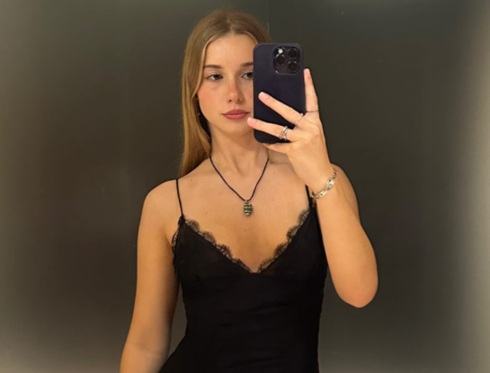 Taína Gravier y su look juvenil y desenfadado para la gala del Hospital Austral