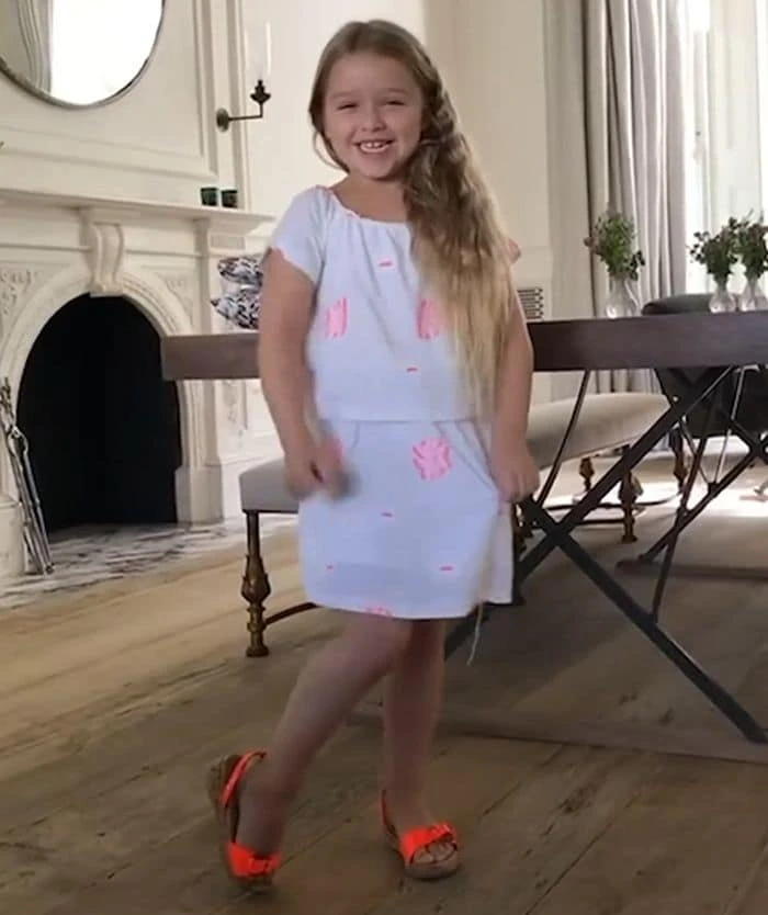 Así está Harper Beckham: a sus 13 años ya es toda una "it girl"