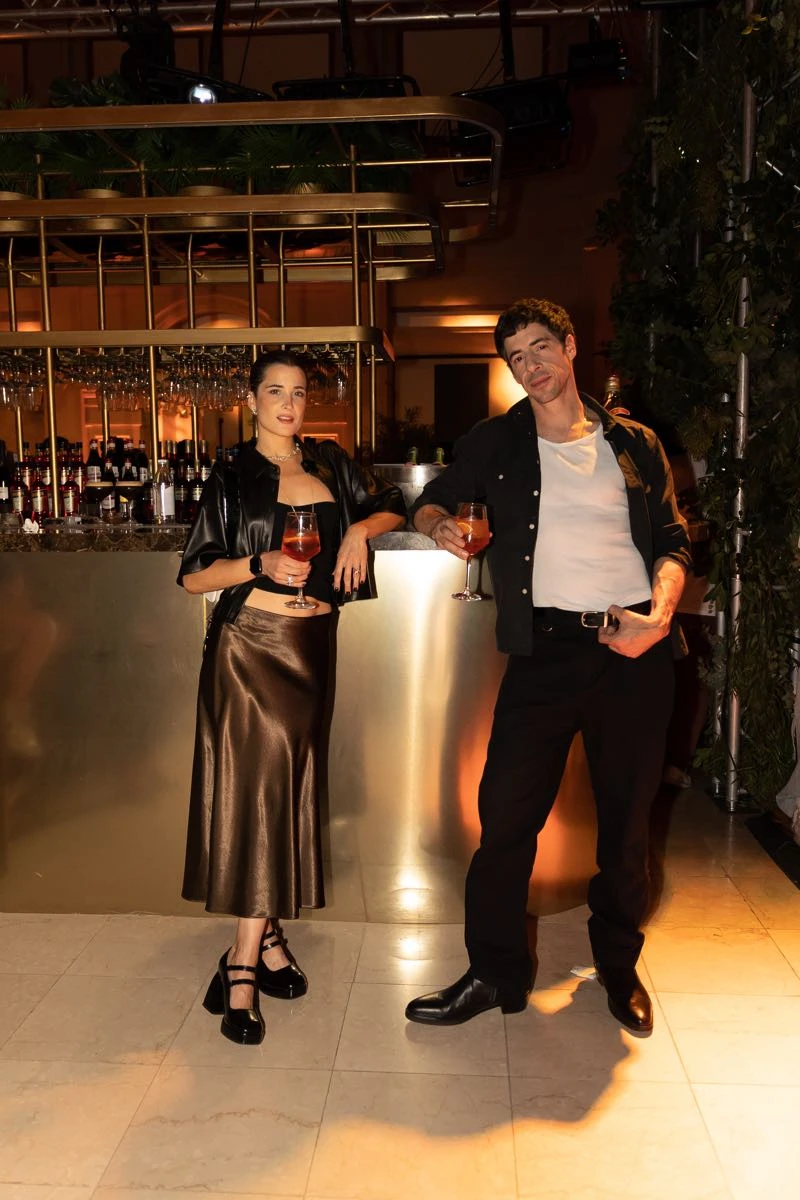 Flor Torrente y Esteban Lamothe