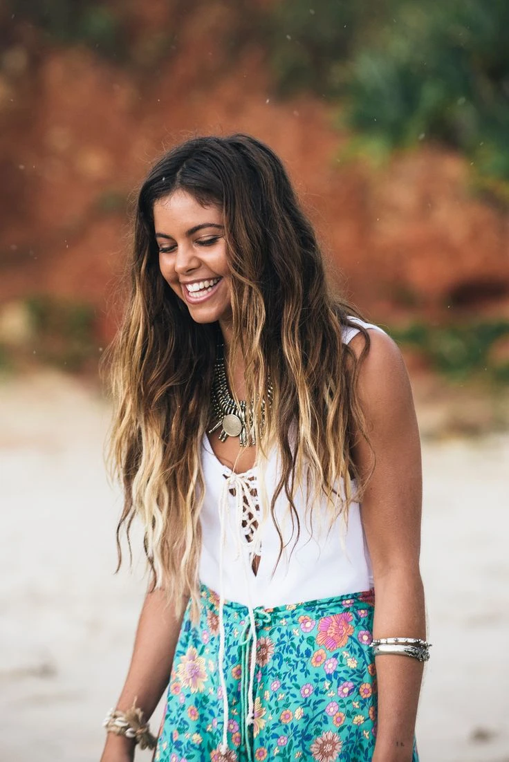 5 peinados cool para pelo largo que podés usar en la playa