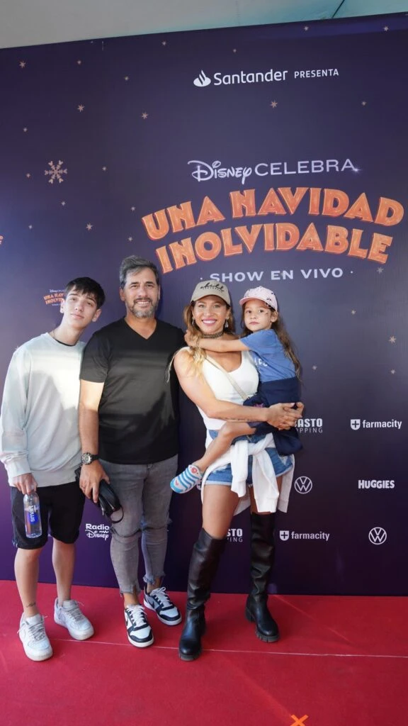 Adabel Guerrero y familia