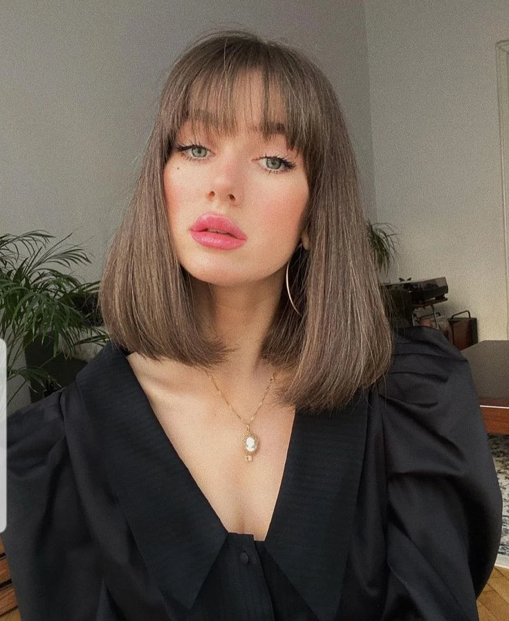 Bob Birkin el corte de pelo más chic, ideal para llevar con flequillo