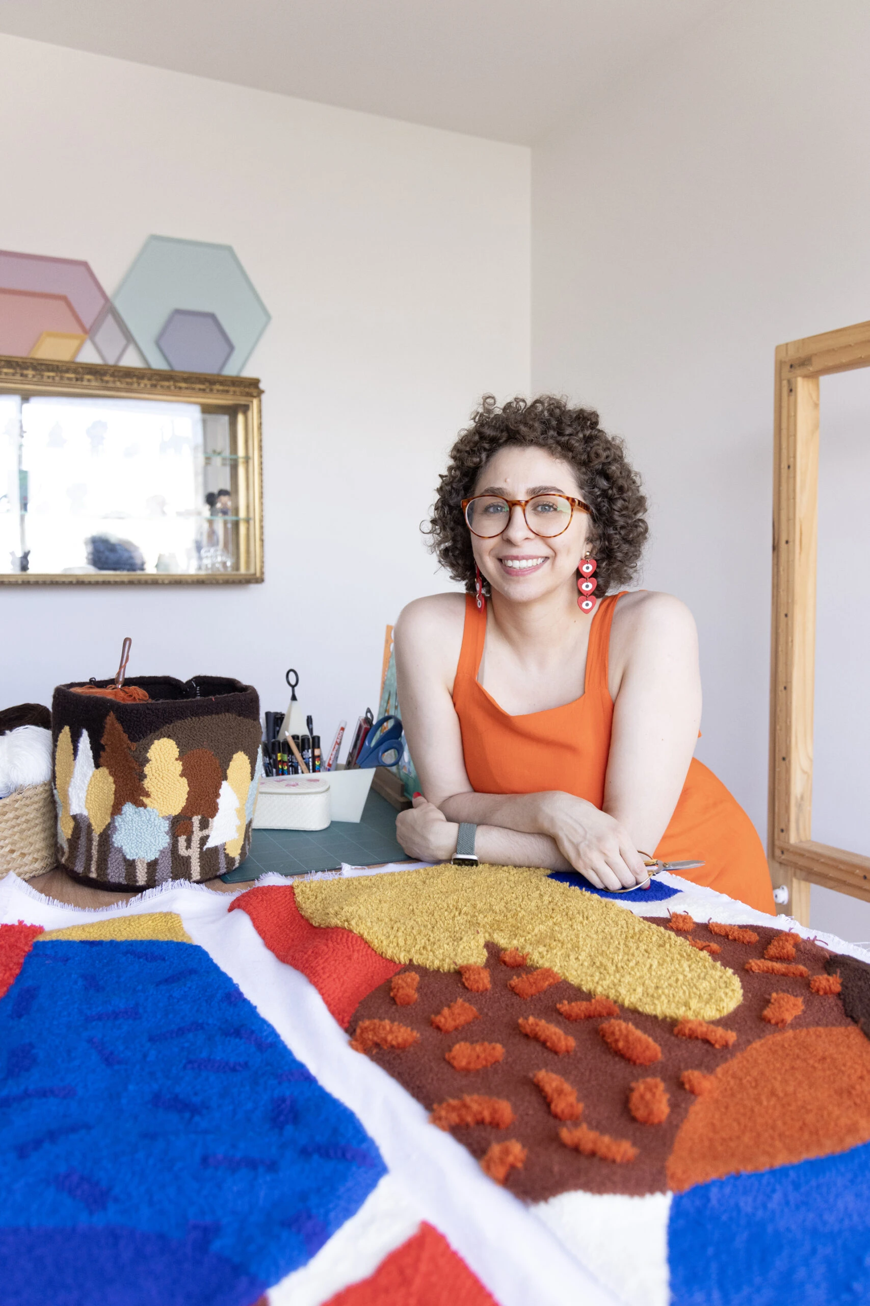 “Soy de las que prefiere ir lento… Aun así, nunca se termina”, asegura Caro Bello sobre la decoración de su casa.