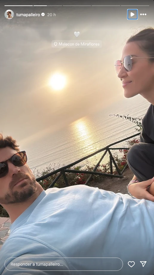 Las fotos del viaje de Jimena Barón y Matías Palleiro a Perú