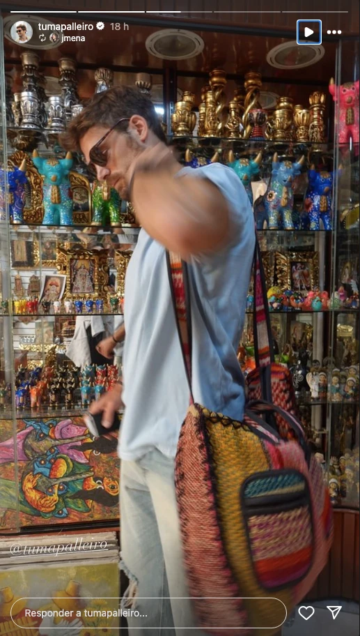 Las fotos del viaje de Jimena Barón y Matías Palleiro a Perú